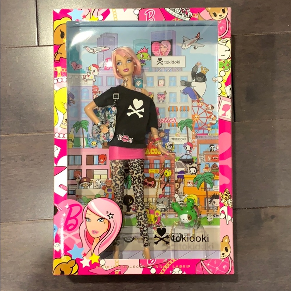 NIB RARE Collector Tokidoki Tattoo Barbie